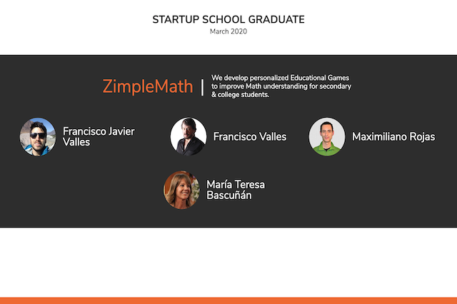 ZimpleMath Y Combinator Startup School 2020
